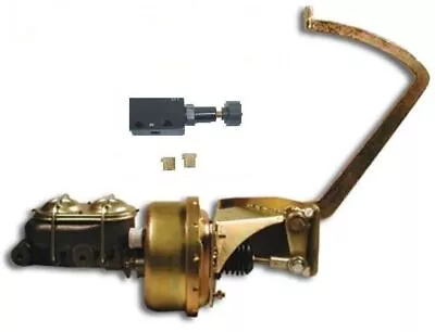 1933 1934 Ford Single Power Brake Booster Kit Assembly + BONUS Adjustable Valve • $174.97