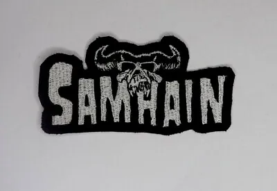 SAMHAIN Patch Small Iron/sew On Embroidered Misfits Danzig  • $6.63