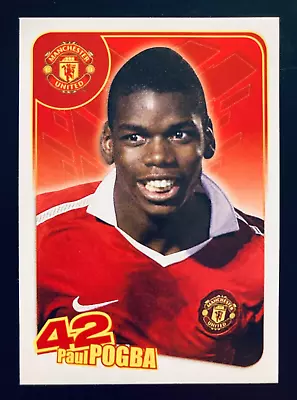 2011-12 Panini Manchester United # 145 Paul Pogba Rookie Sticker RC MINT • $14.44