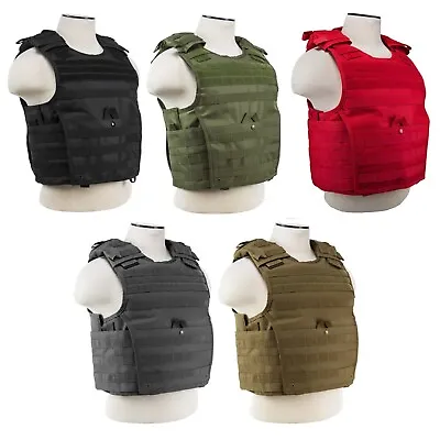 NcSTAR CVPCVX Expert Plate Carrier Tactical Modular MOLLE Ballistic Vest XS-4XL • $63.99