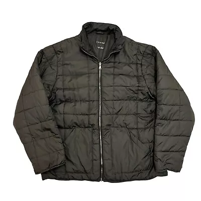 Calvin Klein Jacket Quilted 3 In 1 Black Mens L Full Zip • $37.29
