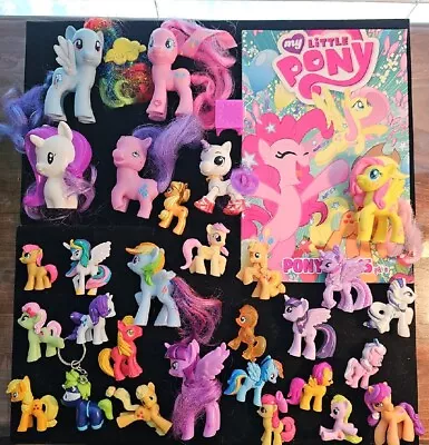 My Little Pony Lot Toys Hasbro Zuru McDonald's Comic Book 30+ Pieces • $28