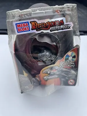 Mega Bloks Dragons Metal Ages #9843 Ferraris Iron Armor Dragon @READ@ SEE PHOTOS • $16.96