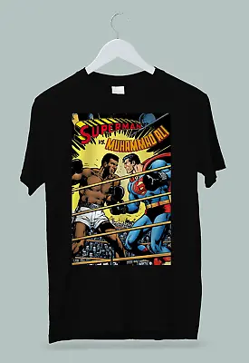 Superman VS Muhammad Ali T-Shirt S-5XL • $9.99