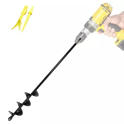£13.91 • Buy Auger Drill Bit For Planting 40x420mm Garden Auger Spiral Drill Bit Bulb Plante