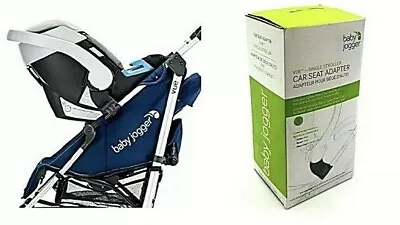 Baby Jogger Carseat Adapter Vue Single Stroller Cybex Nuna Maxi-cosi • £10.99