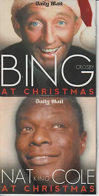 £0.49 • Buy NAT KING COLE / BING CROSBY   AT CHRISTMAS   PAIR CD's........49p....