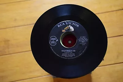 Mickey & Sylvia  What Would I Do / This Is My Story  45rpm 7  Vinyl [c2-107] • $10