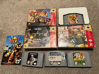 N64 Games Lot • $65