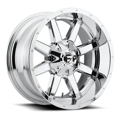 (4) 17x9 Fuel D536 Chrome Maverick Wheels 6X135 & 6X139.7 For Ford Toyota Jeep • $1531.25