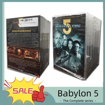 $54.59 • Buy Babylon 5 : Season 1-5 + 5 Movie DVD Complete Series (35-Disc Box Set) Brand New