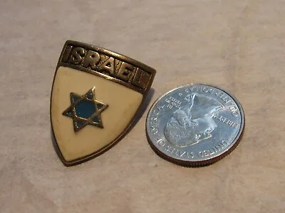 Vintage Israel Shild Lapel Pin • $6.99