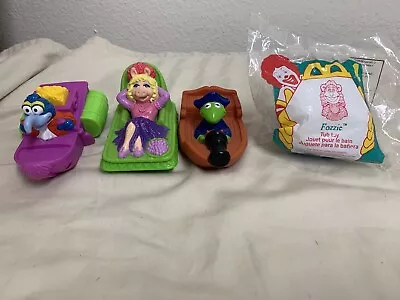 1995 McDonalds Muppet Babies Happy Meal Tub Toys Complete Set Of 4 • $6