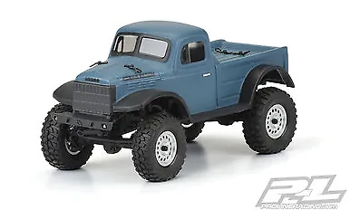 Pro-Line Axial SCX24 1946 Dodge Power Wagon Body (Clear) • $25.99