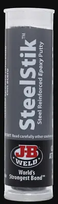 £7.62 • Buy Steelstik By Jb Weld Steel Reinforced Epoxy Putty - Cures In 1 Hour