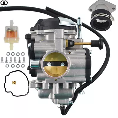 Carburetor & Intake Manifold For Yamaha Bear Tracker 250 YFM250 Big Bear 350 ATV • $40.20