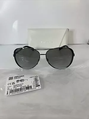 Michael Kors MK5004 CHELSEA Aviator 101311 Gunmetal/Black Gradient Sunglasses • $51.99