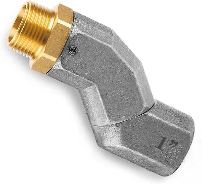 3/4 1 Inch Fuel Hose Swivel 360 Rotating Connector For Fuel Transfer Pump Nozzle • $14.99