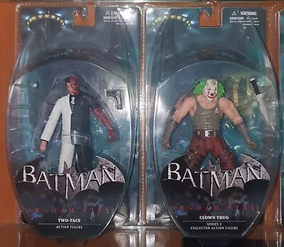 BATMAN ARKHAM CITY ASYLUM Series 3 Joker With Scareface Two Face X 6 Rare Lot 👍 • $380