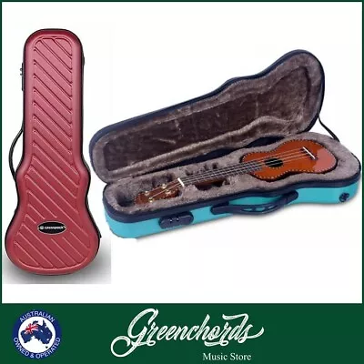 $115 • Buy Crossrock Concert Ukulele Shaped ABS Hard Case With Zipper Lock Backpack Straps