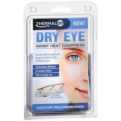 Thermal On Dry Eye Moist Heat Compress Replenishes Moisture Washable Reusable • $9.89