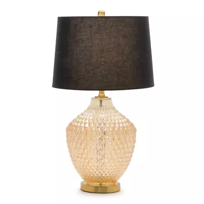 Textured Glass Lamp 28.5 H • $332.78