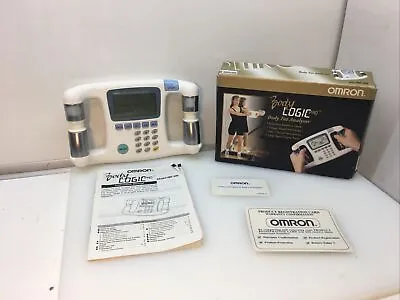 $24.95 • Buy Omron Body Fat Analyzer HBF-300 Body Logic Pro Handheld TESTED Working Order