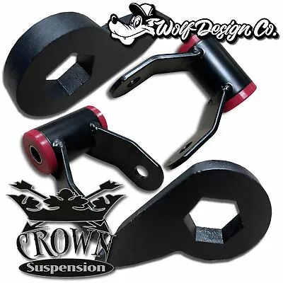 Crown Suspension 1988-1999 K1500 4wd 1-3 F 2 R Shackle Adj. Torsion Key Lift Kit • $210