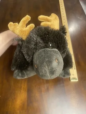 Pillow Pets Pee-Wees Chocolate Moose 11  Stuffed Animal Plush • $15