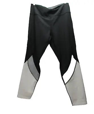 Marika Yoga Pants Womens XL Pull On  Black Gray And White • $12