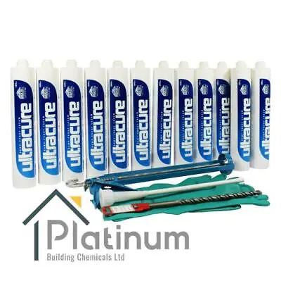 ULTRACURE Damp Proof Cream Kit (14 X 380ml Kit) | DPC Course Injection Treatment • £105.15