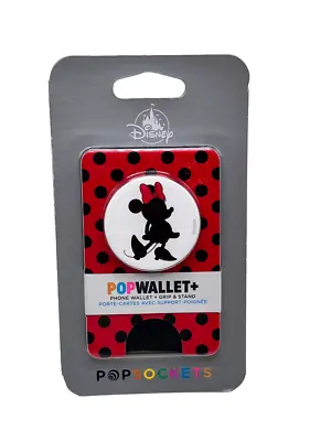 PopSockets Popwallet Plus Disney Minnie Mouse Pop  CC & ID  Wallet Disney Parks • $27.95