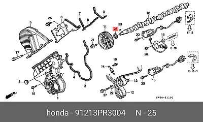 Genuine OE Washer Front 91213PR3004 For Honda 91213P-R3004 • $23.12