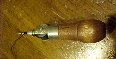 B34 Old C.A. Myers The Awl For All Rug Needle EXC. • $22