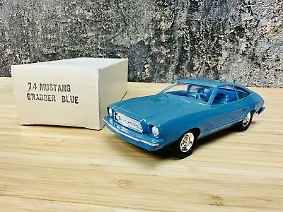 1974 Ford Mustang Plastic Promo Car Grabber Blue With Original Box • $79.99