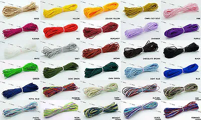 30FT - 0.8mm Superior Quality Nylon Chinese Knot Cord Shamballa Macrame Beading • $3.99