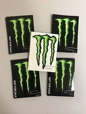 10 Monster Energy Drink Stickers 3” X 4” Decal For Wall Laptop Skateboard • $7.50