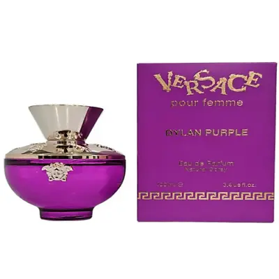 Versace Pour Femme Dylan Purple 3.4 Oz EDP Perfume For Women New In Box • $61.41