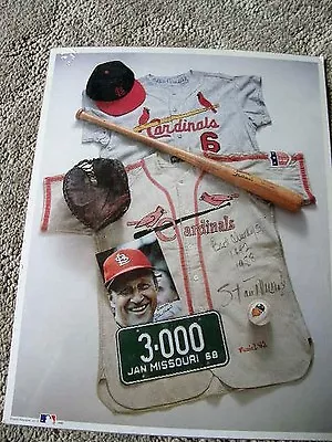 2120) Major League Baseball No 12 Stan Musial Poster 11x14  1993 • $21.18