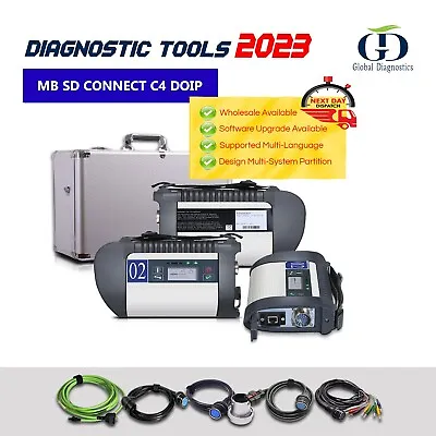 Professional 2023 09 Mercedes Star Xentry Dealer Diagnostics Tool C4 DOIP -512ss • $845.05