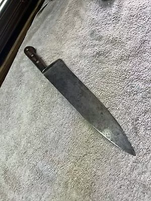 Vintage DEXTER CARBON STEEL 48912 Chef Butcher Knife 12” • $45