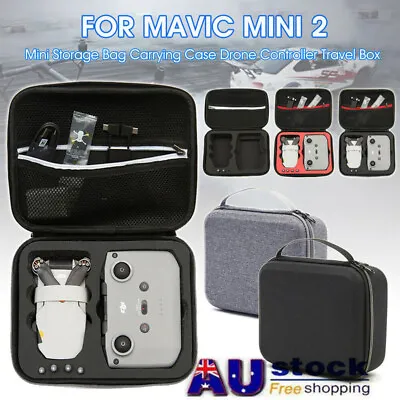 $26.99 • Buy Mini Storage Bag Carrying Case Drone Controller Travel Bag  For DJI Mavic Mini 2