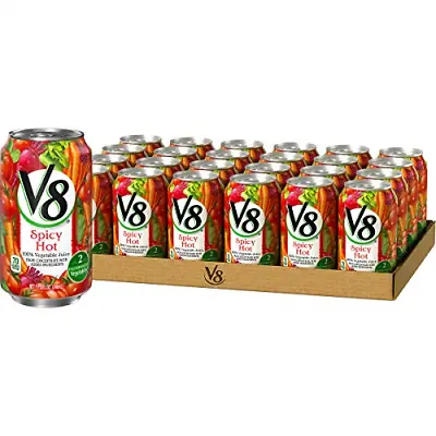 $33.32 • Buy V8 Spicy Hot 100% Vegetable Juice, 11.5 Oz. Can Pack Of 24