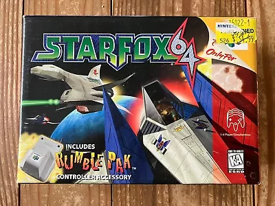 Nintendo STAR FOX 64 |  BOX ONLY • $13.95