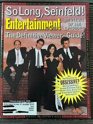 Entertainment Weekly #430 May 1998 Seinfeld Retrospective Subscription Copy • $2.99