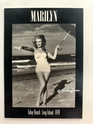 MARILYN MONROE Rare Trading Card Private Collection Andre De Dienes 1949 No 20 • £2.99