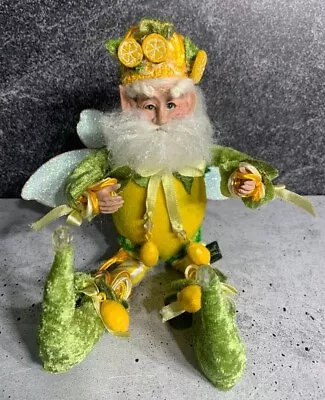 EXTREMELY RARE - Limited Edition Mark Roberts - 9  Lemon Drop Fairy Elf - 2005 • $64.50
