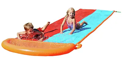 Chad Valley Water Sprinkler Double Slide With Hose Spray Attachment - 549cm • £14.99