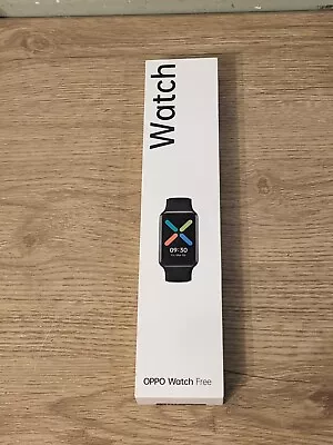 OPPO Watch Free Smart Watch AMOLED Curved Screen 32g Bluetooth 5.0 5ATM Black • £41.56