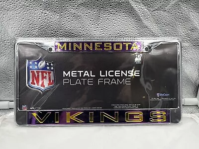 Minnesota Vikings NFL Laser Cut License Plate Frame RICO • $29.99